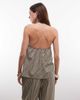 ONLY ONLY halterneck top in black stripes - part of a set - 4