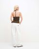 ONLY ONLY halterneck top in khaki-Green - 4