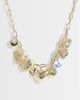 ONLY ONLY heart charms necklace in gold - 1