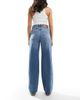 ONLY Only Hope high waisted wide leg jeans in light blue - 2