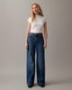 ONLY Only Hope high waisted wide leg jeans in mid blue-Blues - 1