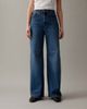 ONLY Only Hope high waisted wide leg jeans in mid blue-Blues - 3