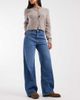 ONLY Only Hope high waisted wide leg jeans in mid blue - 1