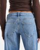 ONLY ONLY Judy low rise wide leg jeans in mid blue - 4