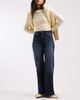 ONLY ONLY Juicy high rise wide leg jeans in dark blue denim - 1