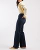 ONLY ONLY Juicy high rise wide leg jeans in dark blue denim - 2