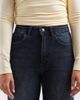 ONLY ONLY Juicy high rise wide leg jeans in dark blue denim - 4