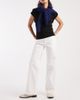 ONLY ONLY Juicy high waist wide leg jeans in white - 1