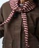 ONLY ONLY knitted scarf in brown & yellow stripe - 2