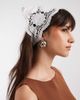 ONLY ONLY lace details headscarf in white - 1