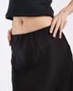 ONLY ONLY lace trim split maxi skirt in black - 3