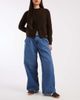 ONLY ONLY Livy wide leg jeans in mid blue denim - 1