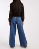 ONLY ONLY Livy wide leg jeans in mid blue denim - 2