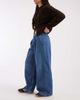 ONLY ONLY Livy wide leg jeans in mid blue denim - 3