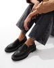 ONLY Only loafer with contrast stitching in black - 1