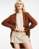 ONLY Only longline cardigan in light brown - 2