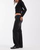 ONLY ONLY Maddie low waist baggies jeans in washed black-Blue - 3
