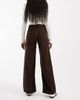 ONLY ONLY Madison high waist wide leg jeans in brown - 2