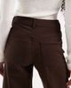 ONLY ONLY Madison high waist wide leg jeans in brown - 4
