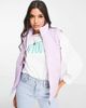 ONLY Only Nicole quilt vest in purple - 1