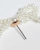 ONLY ONLY pearl bow earrings in white - 4