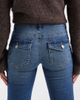 ONLY ONLY Phoebe low waist flare jeans in mid blue - 4