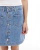 ONLY ONLY pocket detail denim mini skirt in light blue wash - 2