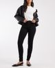 ONLY Only Rain mid rise skinny jeans in black - 1