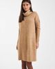 ONLY Only roll neck knitted mini sweater dress in beige-Neutral - 4