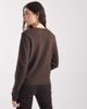 ONLY ONLY round neck knit top in chocolate brown - 4