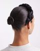 ONLY ONLY satin frill headband in black - 2