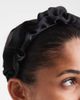 ONLY ONLY satin frill headband in black - 3