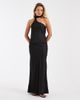 ONLY ONLY scarf detail one shoulder top in black - 2