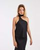 ONLY ONLY scarf detail one shoulder top in black - 3