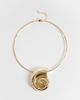 ONLY ONLY seashell necklace in gold - 1