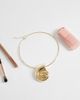 ONLY ONLY seashell necklace in gold - 2