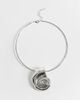 ONLY ONLY seashell necklace in silver - 1