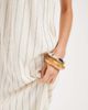 ONLY ONLY sleeveless maxi dress in white stripe - 3