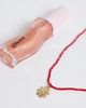 ONLY ONLY sun necklace in red - 2