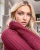 ONLY Only sweater in chunky cable knit in red-Green - 3