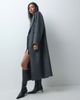 ONLY ONLY tailored maxi coat in dark gray - 1