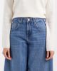 ONLY ONLY Taylor high waist barrel leg jeans in mid wash blue - 4