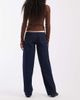 ONLY ONLY Tonnie loose jeans in rinsed dark blue - 3