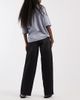 ONLY ONLY Tonnie loose straight jeans in washed black - 3