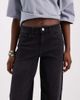 ONLY ONLY Tonnie loose straight jeans in washed black - 4