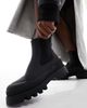 ONLY ONLY water resistant chunky platform boots in black - 4