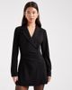 ONLY ONLY wrap blazer romper in black - 3