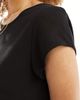 ONLY Only zip back blouse in black - 3