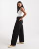 ONLY Petite ONLY Petite Hope high rise wide leg jeans in black - 2