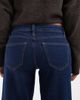 ONLY Petite ONLY Petite Judy low rise wide leg jeans in dark blue rinse - 4